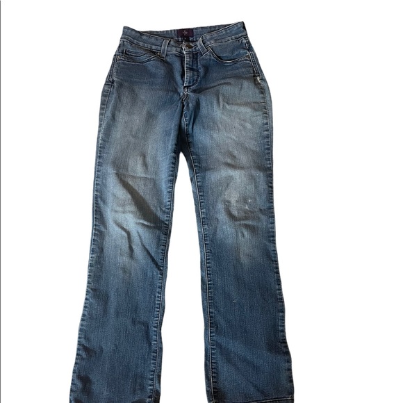 NYDJ light denim Billie mini boot jeans - Picture 2 of 4